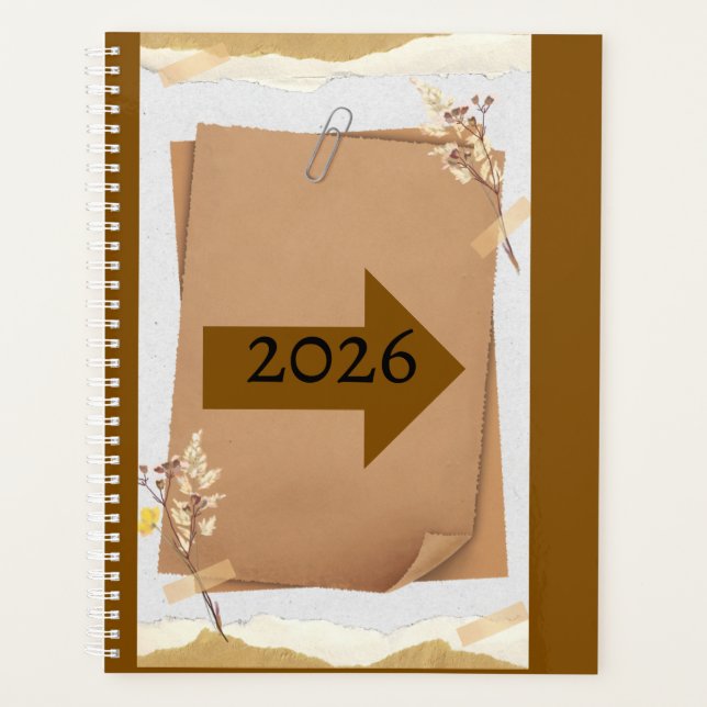 Murugi Stationery Co. 2026 Soft-planner  Planifica (Devant)