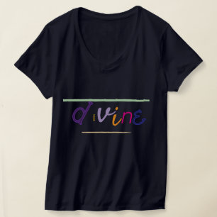 Murugi Wear Divine  T-Shirt féminin col en V