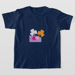 Murugi Wear Peinture Chance  T-Shirt Filles