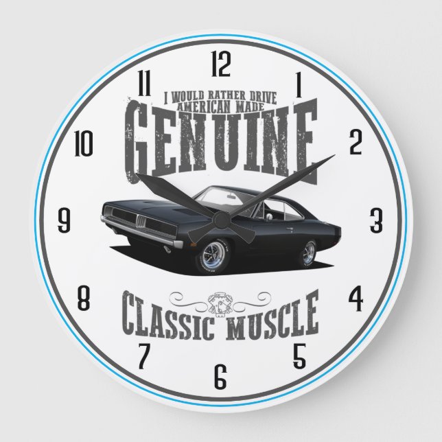 Muscle classique authentique en grande horloge noi (Recto)