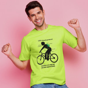 Muscles non batteries Vélo de montagne T-shirt