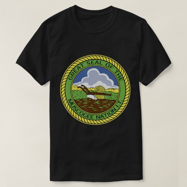Muscogee Creek Nation Muskogee Mvskoke T-Shirt (Design devant)