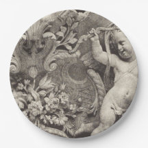 Musée art unique assiette en papier 