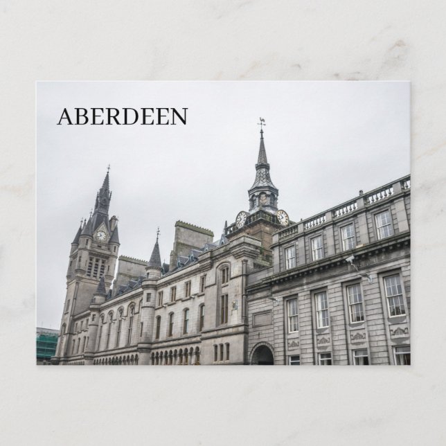 Musée de la Tolbooth d'Aberdeen carte postale vue (Devant)