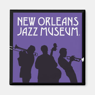 Musée du Jazz de La Nouvelle-Orléans® Aimant pour