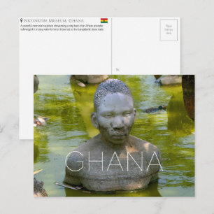 Musée Nkyinkyim, carte postale de voyage au Ghana
