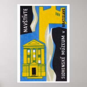 Musée slovaque - Impression boîte d'allumettes - Œ