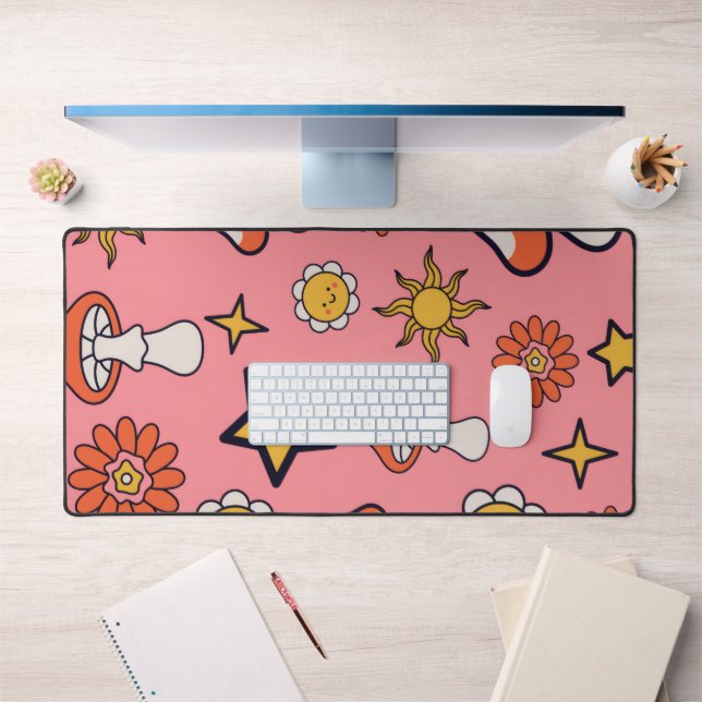 Mushrooms, Stars, Flowers, and Sun (Bureau 1)
