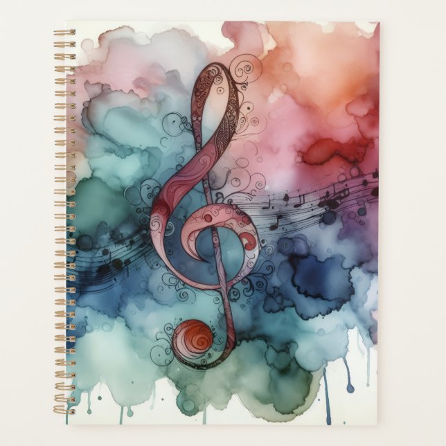Music Alcohol Ink (Devant)
