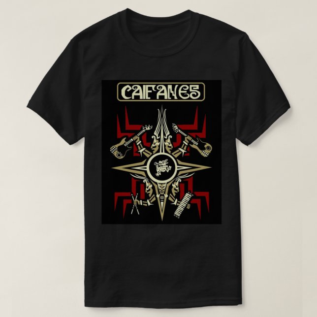 Music Band Caifanes Logo Pop Rock Classic T-Shirt (Design devant)