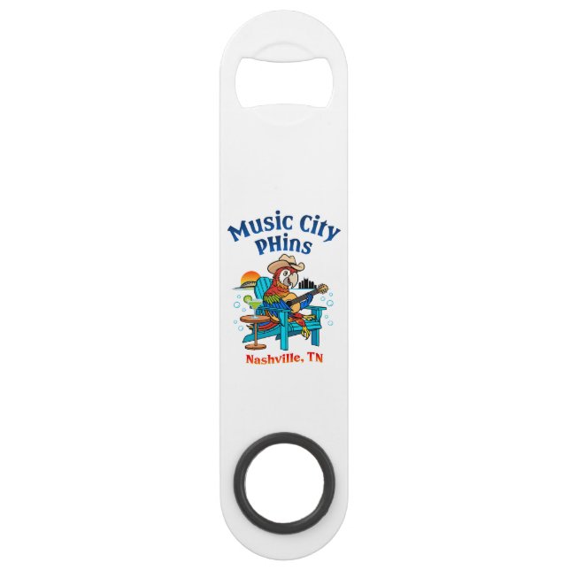 Music City Phins Intense Long Bottle Ouverteur (Devant)