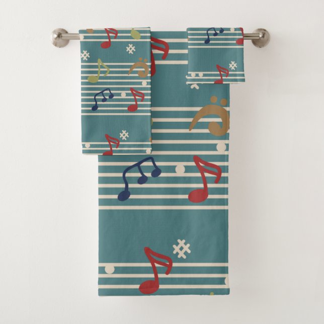 Music Clef Notes Musical Sound Treble Motif (En situation)