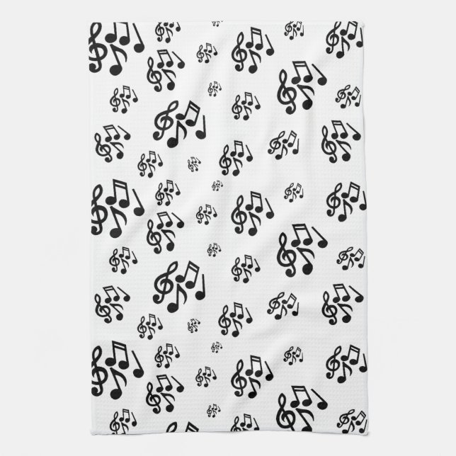 Music Keys American MoJo Serviette de cuisine (Vertical)
