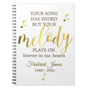 Music Lover Funeral Livre d'or