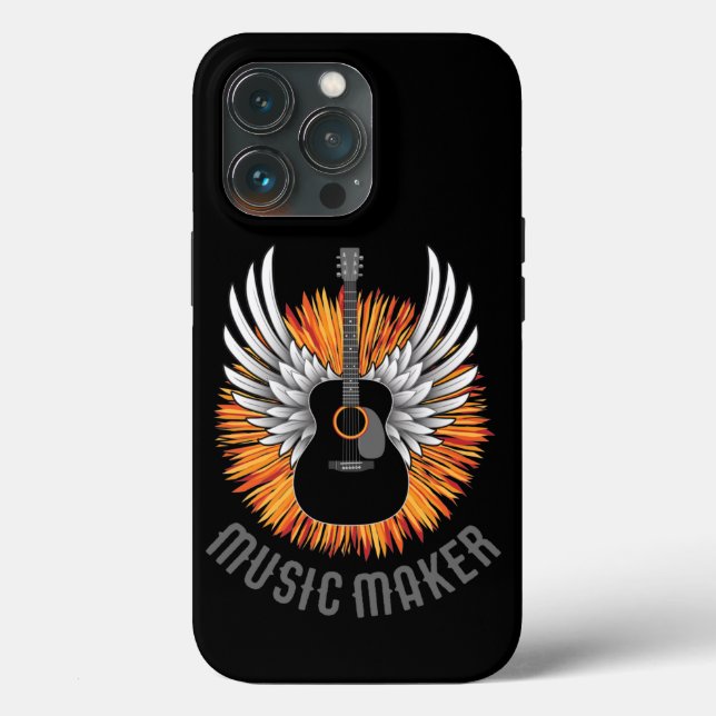 Music Maker (guitariste) Coque-Mate coque iphone (Verso)