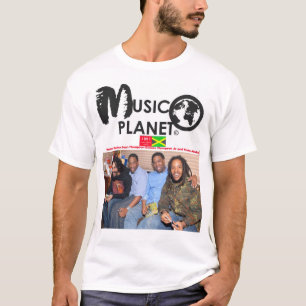MUSIC PLANET T-shirt homme de base
