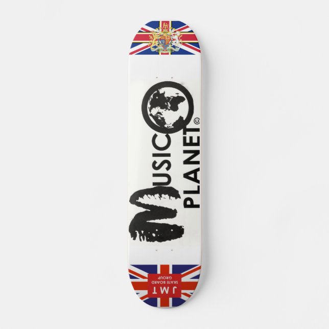 MUSIC PLANET UK Skateboard (Recto)