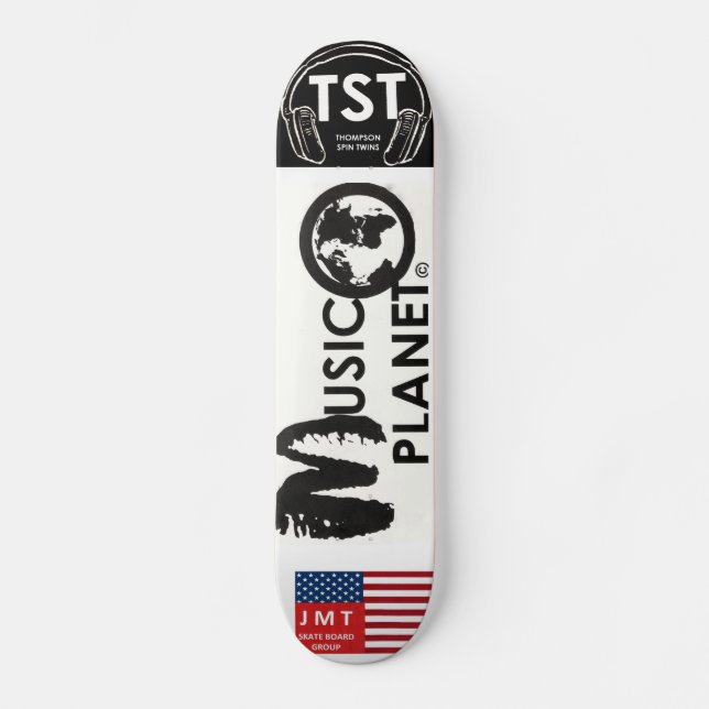 MUSIC PLANET USA Skateboard (Recto)