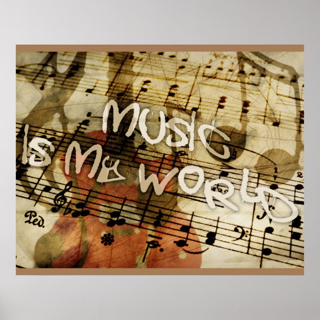 Music Poster (Devant)