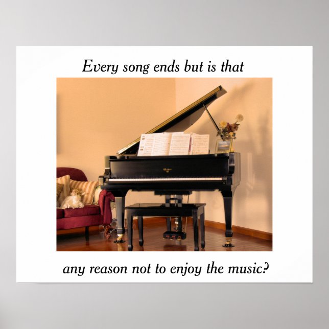 Music quote poster (Devant)