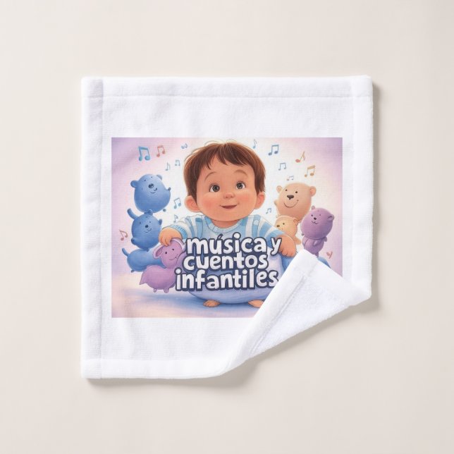 Música y cuentos infantiles (Gant de toilette)