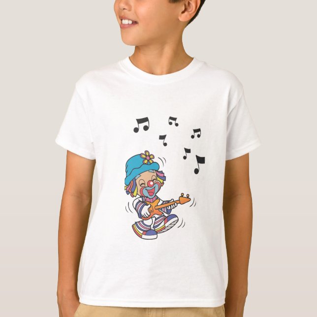 Musical Clown Joy T-Shirt (Devant)