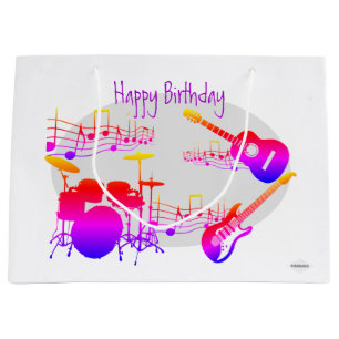 Musicien Graphic Conception de sac cadeau HAMbyWG