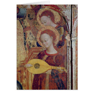 Musiciens d'ange de la peinture de la Vierge et de