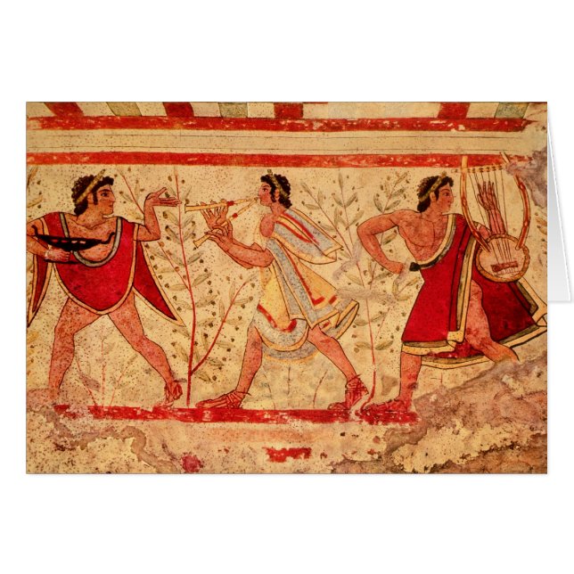 Musiciens d'Etruscan (Devant horizontal)