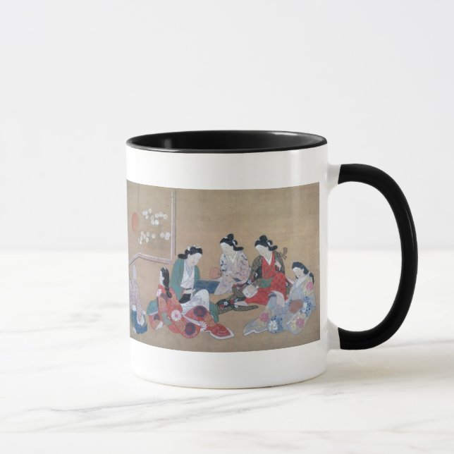 Musiciens japonais du XVIIe siècle Mugs et Steins (Droite)