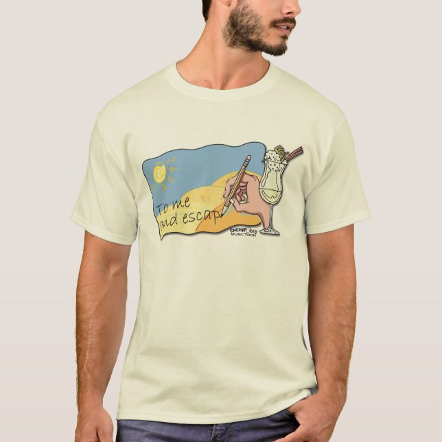 MusicToon : Chanson de Pina Colada : T-shirt (Devant)