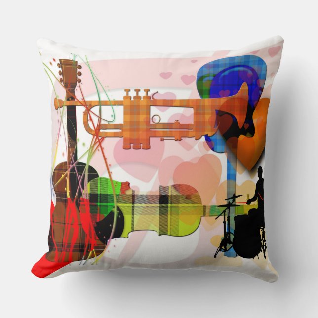 Musique 26 Coussin (Recto)