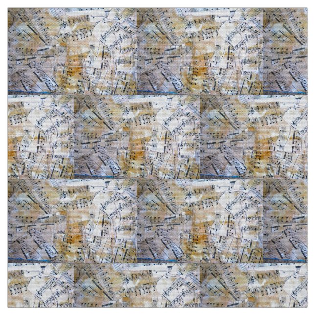 Musique Amateurs tissu géométrique (Échantillon)