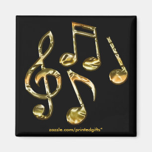 MUSIQUE AMOUREUX Musique Note Magnet