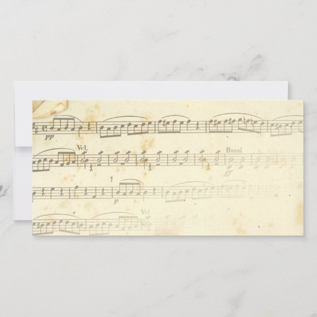 Musique Antique Sheet (Devant)