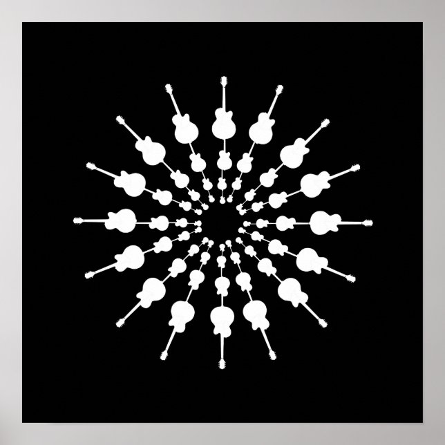 musique art déco / guitare (Devant)