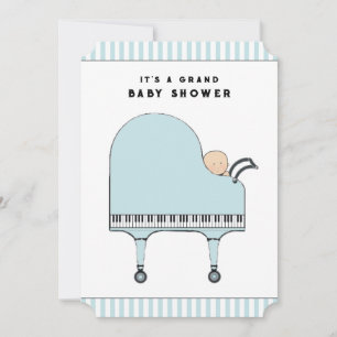 Musique baby shower Invitations thématiques