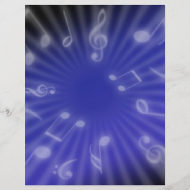 Musique bleue (Devant)