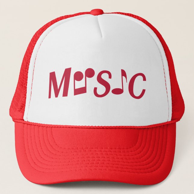 MUSIQUE casquettes personnalisés (Devant)