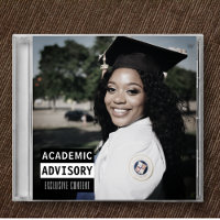 Musique CD Album Couverture Faire-part de graduati