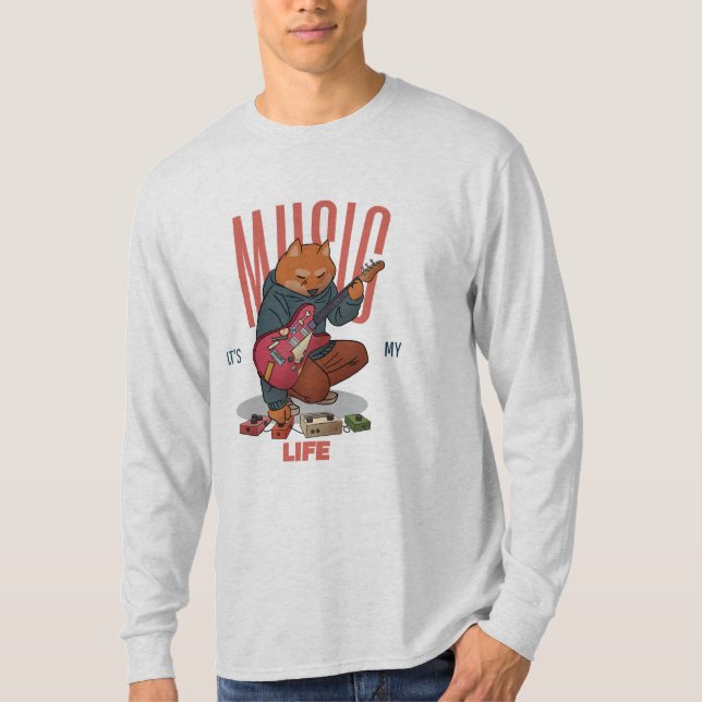 Musique Classique Dans Ma Vie T-shirt (Devant)