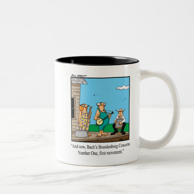 Musique classique Humour café cadeau Mug (Droit)