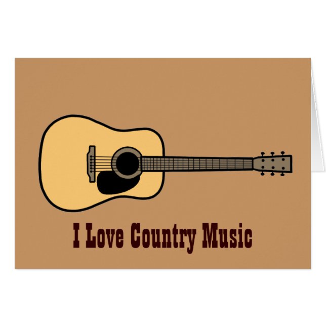 Musique country (Devant horizontal)