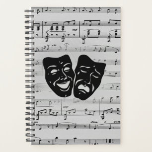 Musique d'argent et masques de théâtre