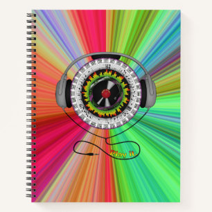Musique de la vie Carnet spirale