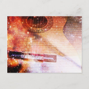 Musique de l'univers Carte postale