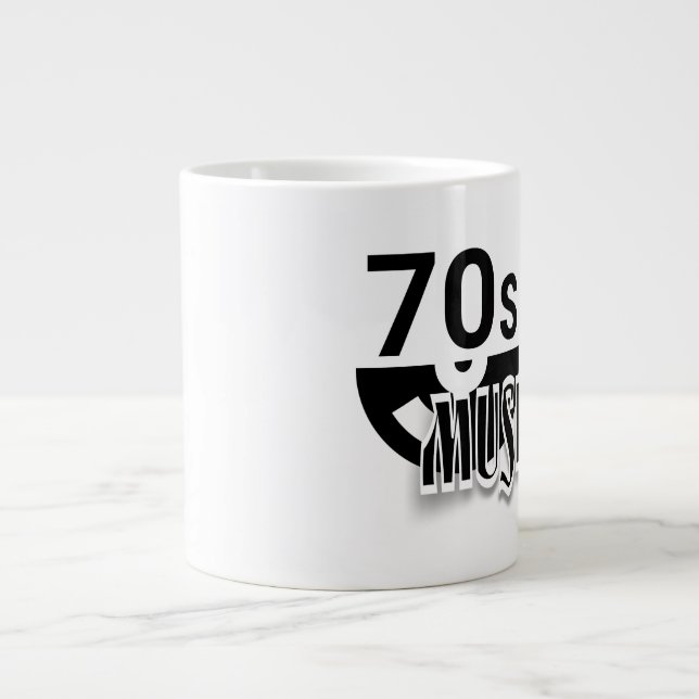 Musique des années 60 - Mug Jumbo (Devant)