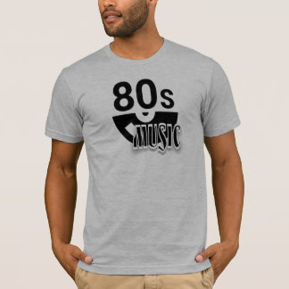 Musique des années 80 - T-shirt américain de base 