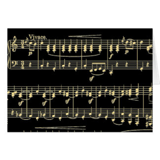 Musique d'or en noir