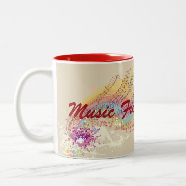 Musique Du Coeur Mug (Gauche)